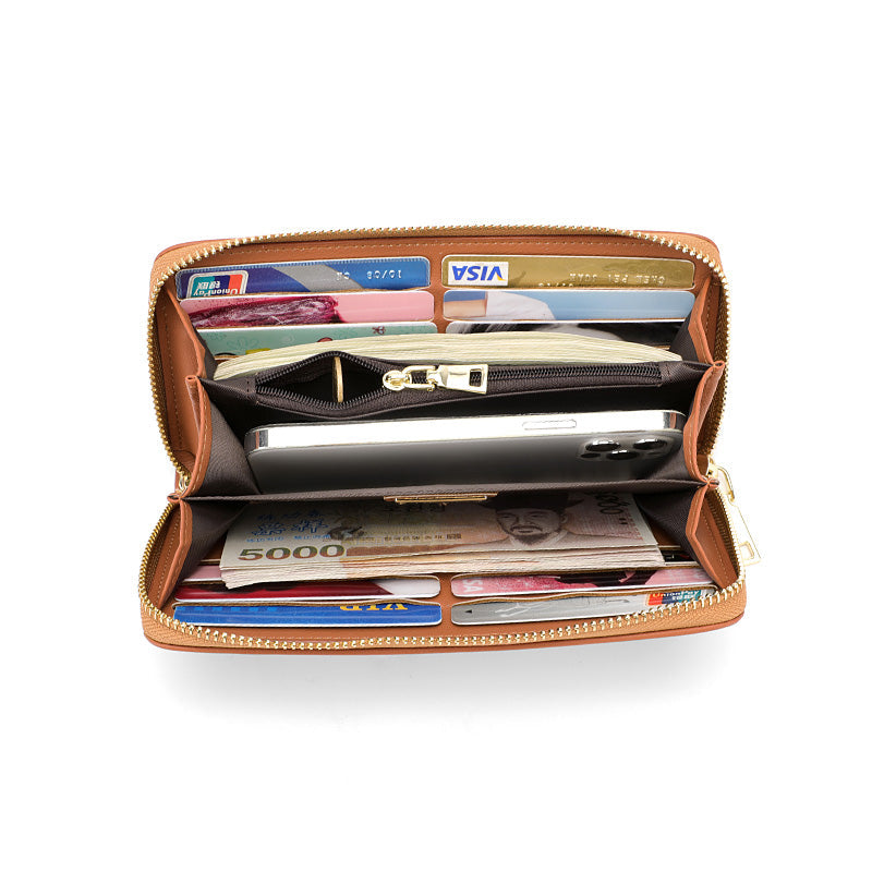 Champs Iconic Zip-Around Wallet