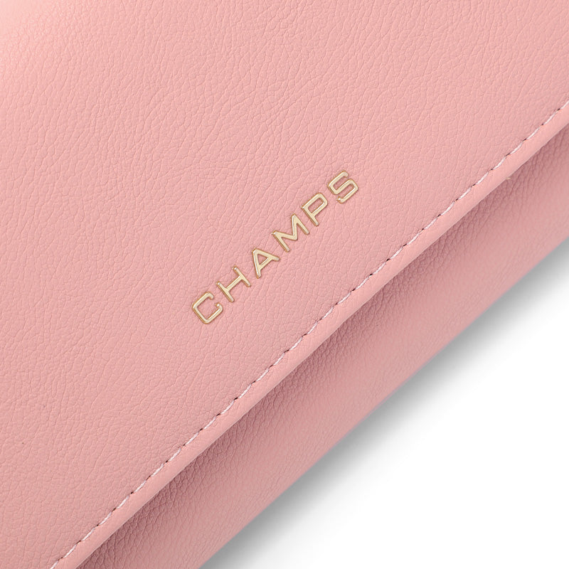 Champs Iconic Expandable Trifold Wallet