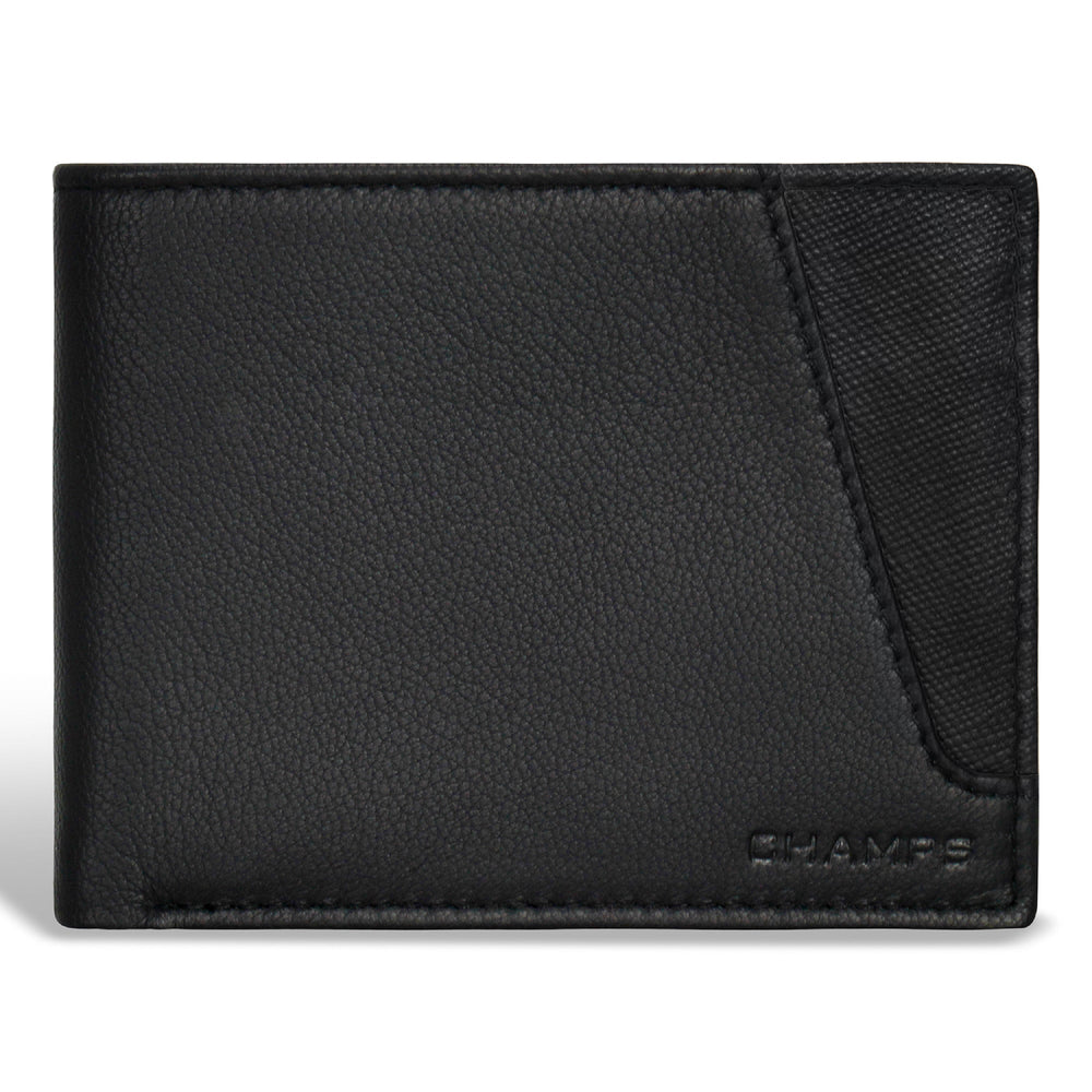 Champs Iconic Leather Bi-Fold Wallet