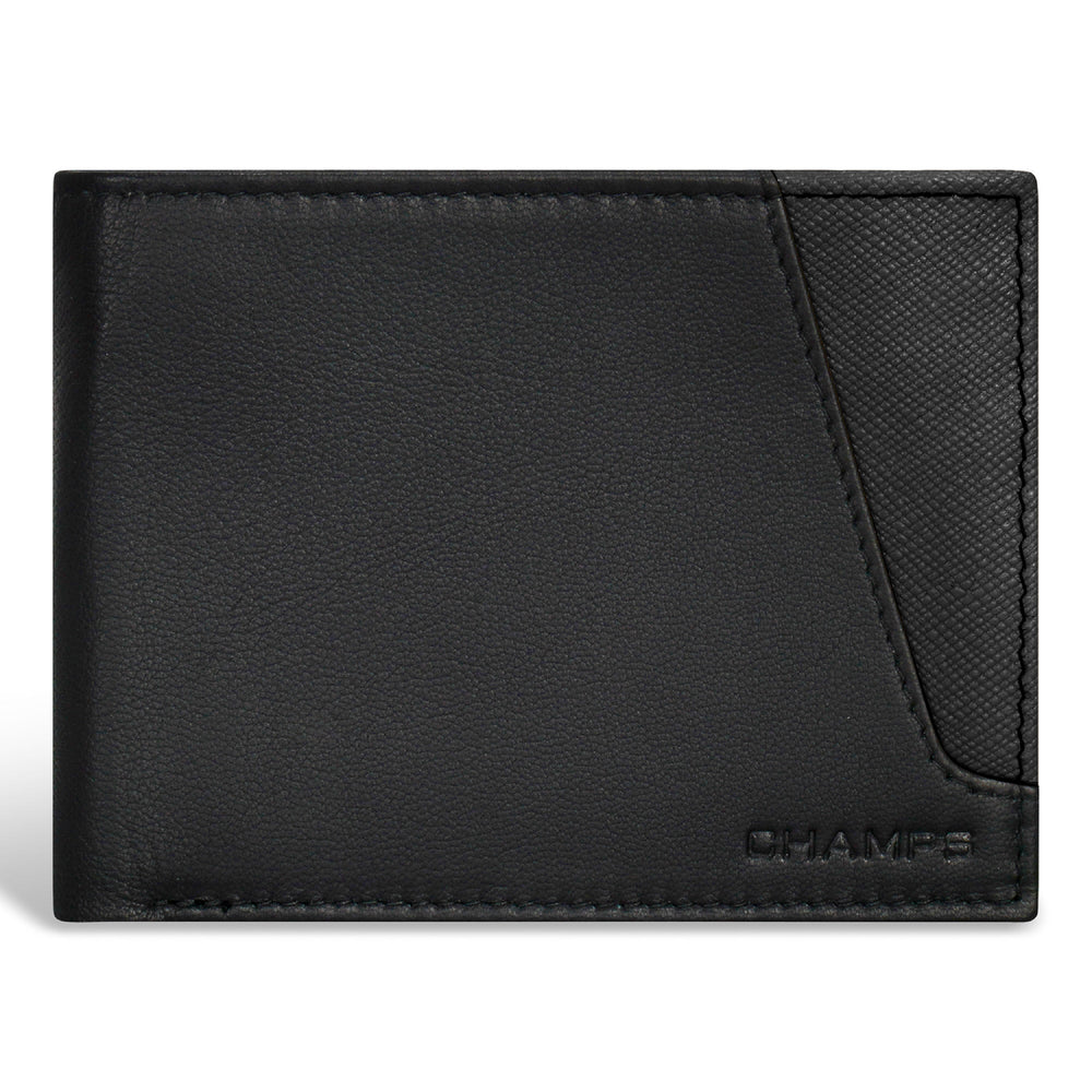 Champs Iconic Leather Top Wing Wallet