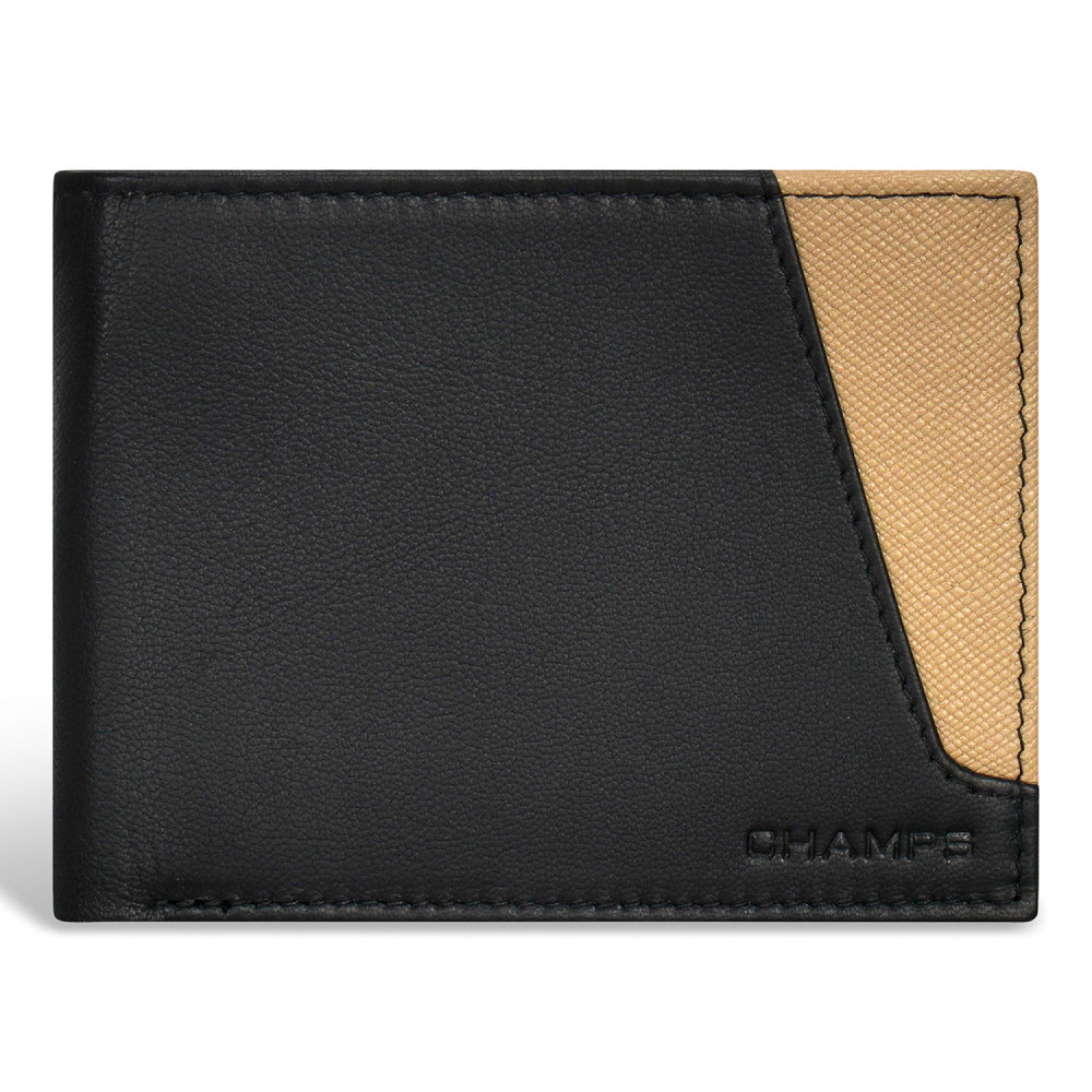 Champs Iconic Leather Top Wing Wallet