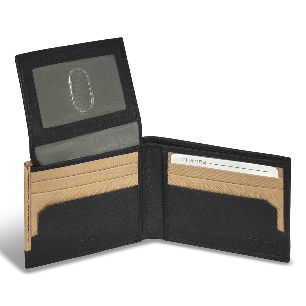 Champs Iconic Leather Top Wing Wallet