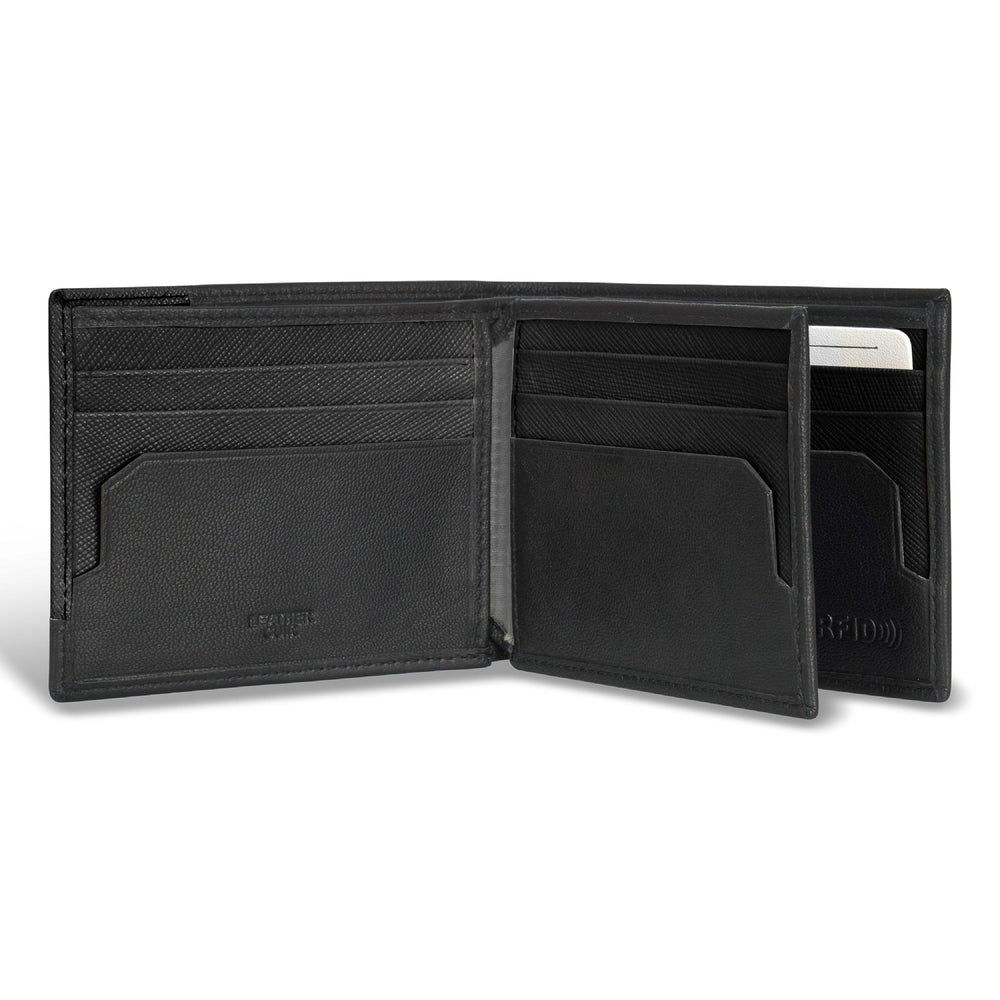 Champs Iconic Leather Center Wing Wallet