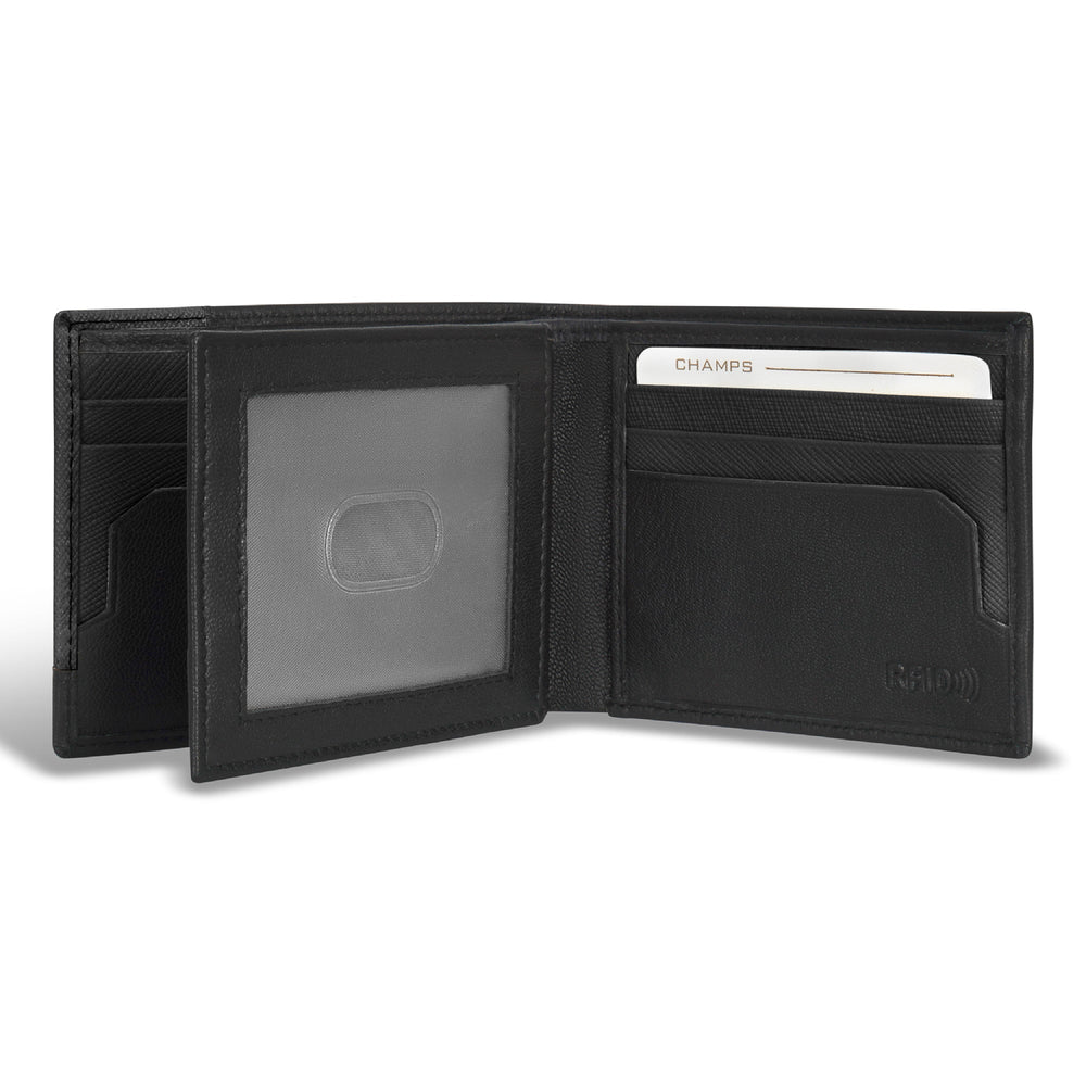 Champs Iconic Leather Center Wing Wallet