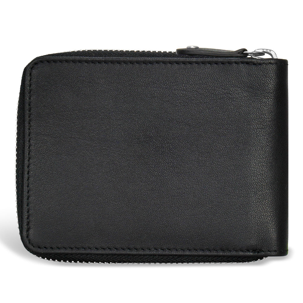 Champs Iconic Leather Zip Around Wallet