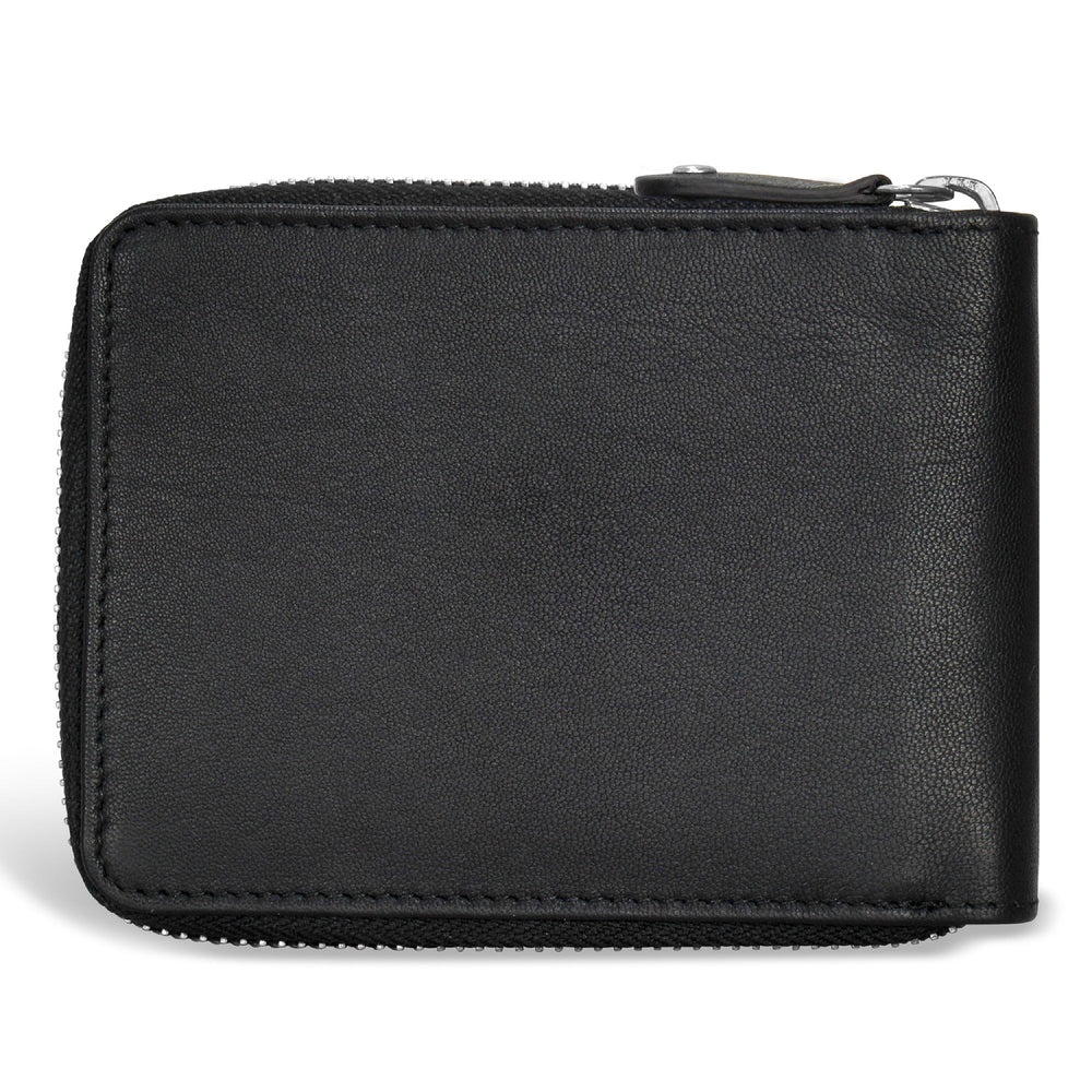 Champs Iconic Leather Zip Around Wallet