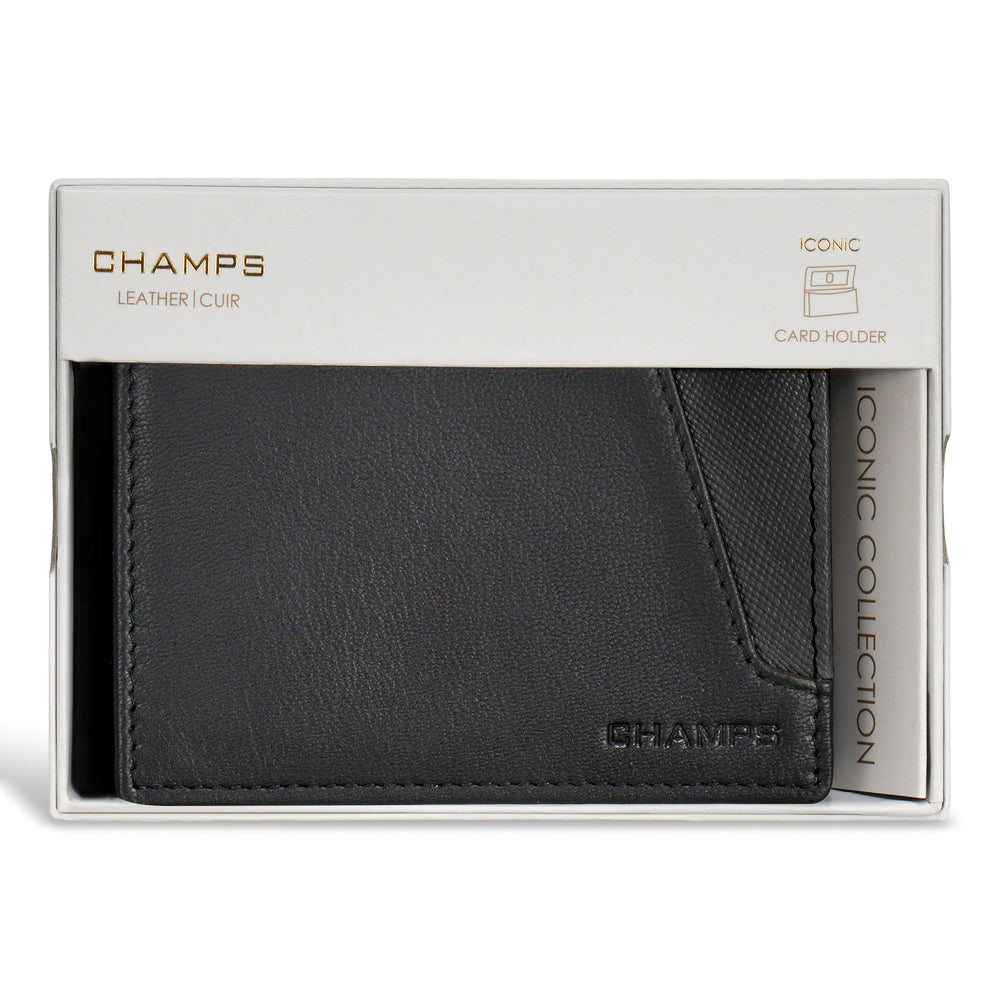 Champs Iconic Leather Cardholder