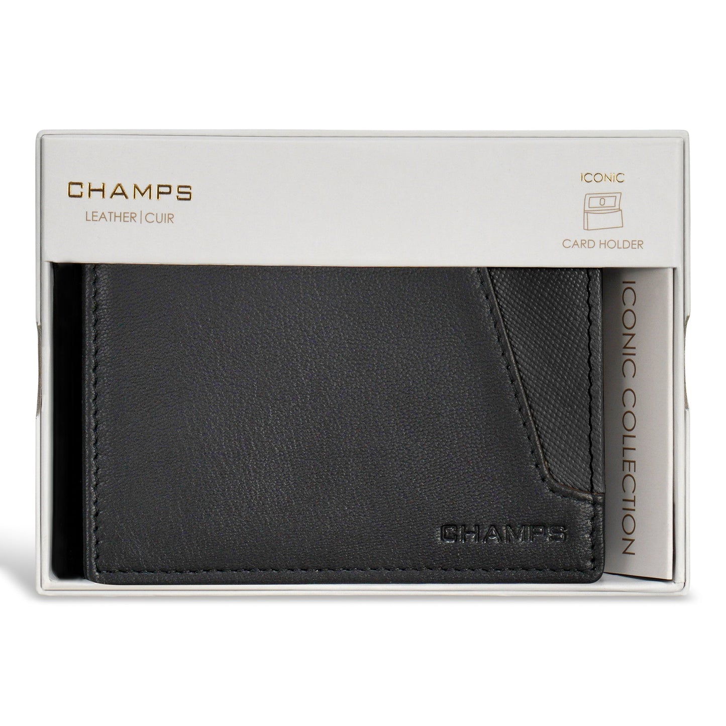 Champs Iconic Porte-cartes en cuir