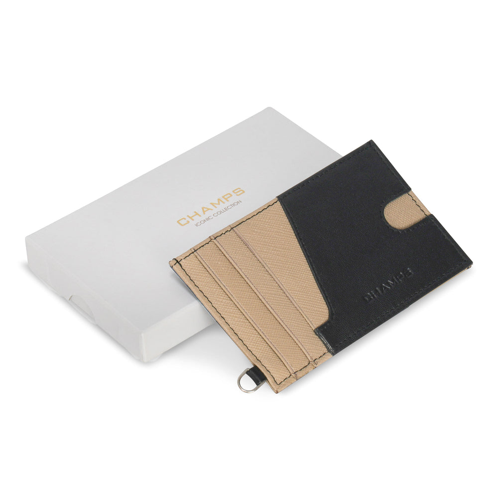 Champs Iconic Leather Slim Cardholder