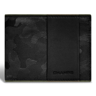 Portefeuille Champs Camo Leather Top Wing