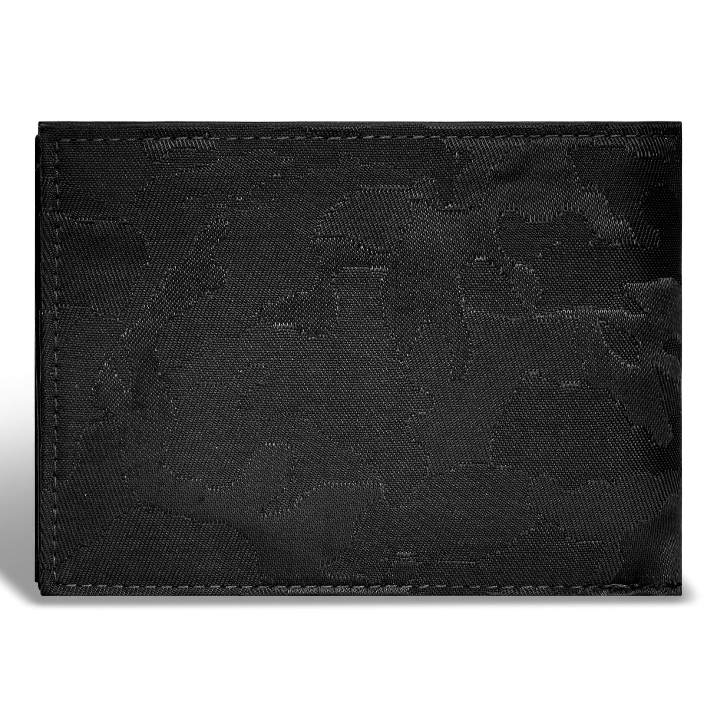 Champs Camo Leather Center Wing Wallet