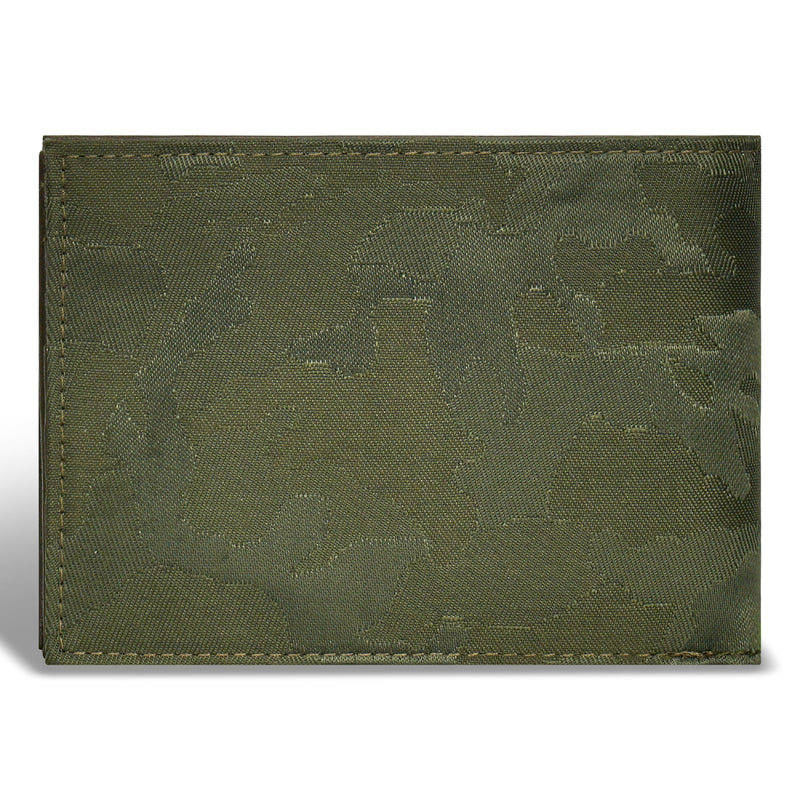 Portefeuille Champs Camo Leather Center Wing