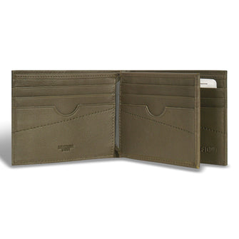 Portefeuille Champs Camo Leather Center Wing