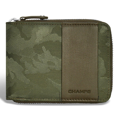 Shop Bentley Green Champs Camo Leather Zip Around Wallet in Canada at only $39.99 7th look