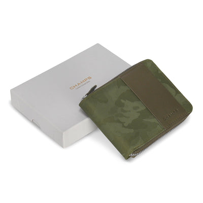 Shop Bentley Green Champs Camo Leather Zip Around Wallet in Canada at only $39.99 11th look