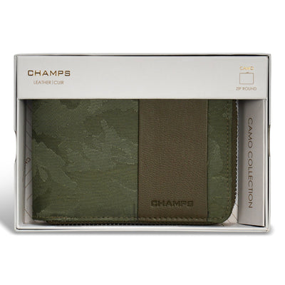 Shop Bentley Green Champs Camo Leather Zip Around Wallet in Canada at only $39.99 12th look