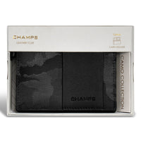 Champs Camo Porte-cartes en cuir  