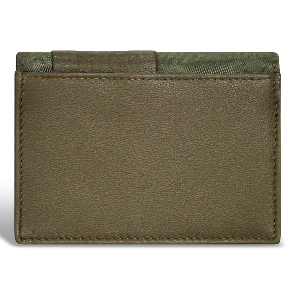 Champs Camo Leather Cardholder