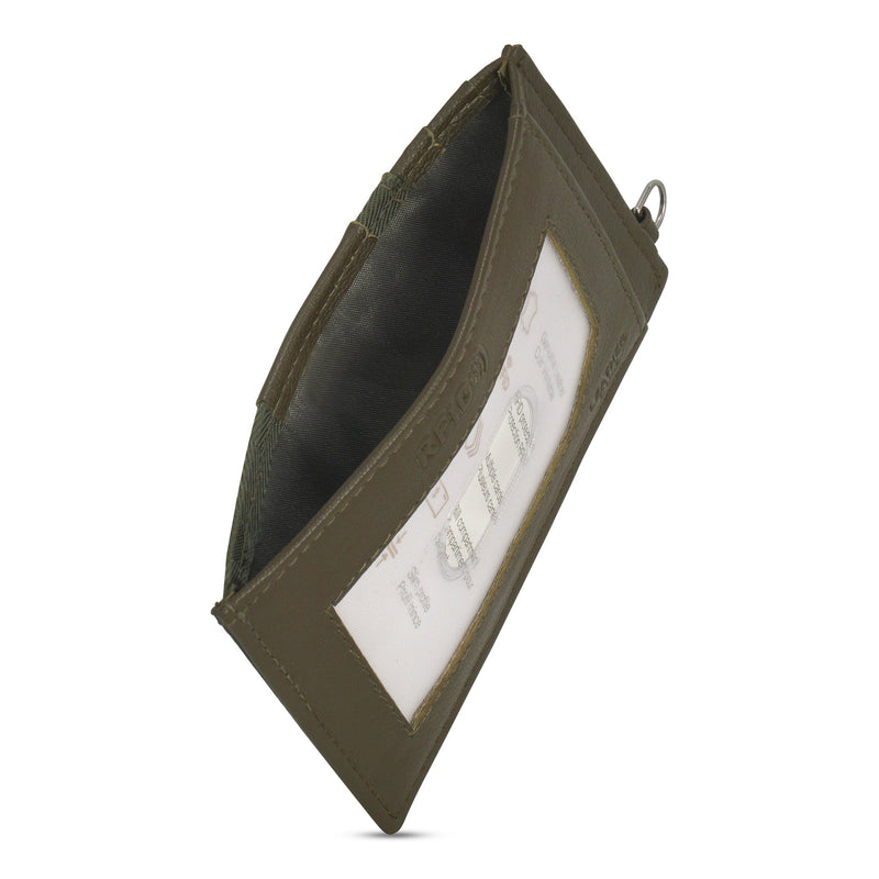 Champs Camo Leather Slim Cardholder
