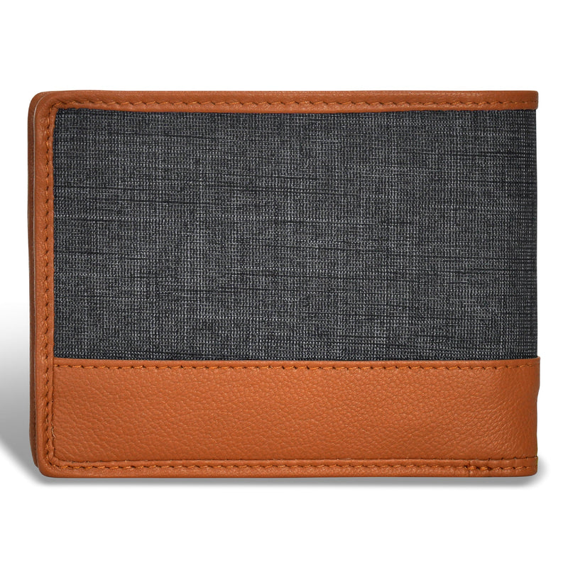 Champs Denim Leather Bi-Fold Wallet