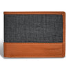 Champs Denim Leather Center Wing Wallet