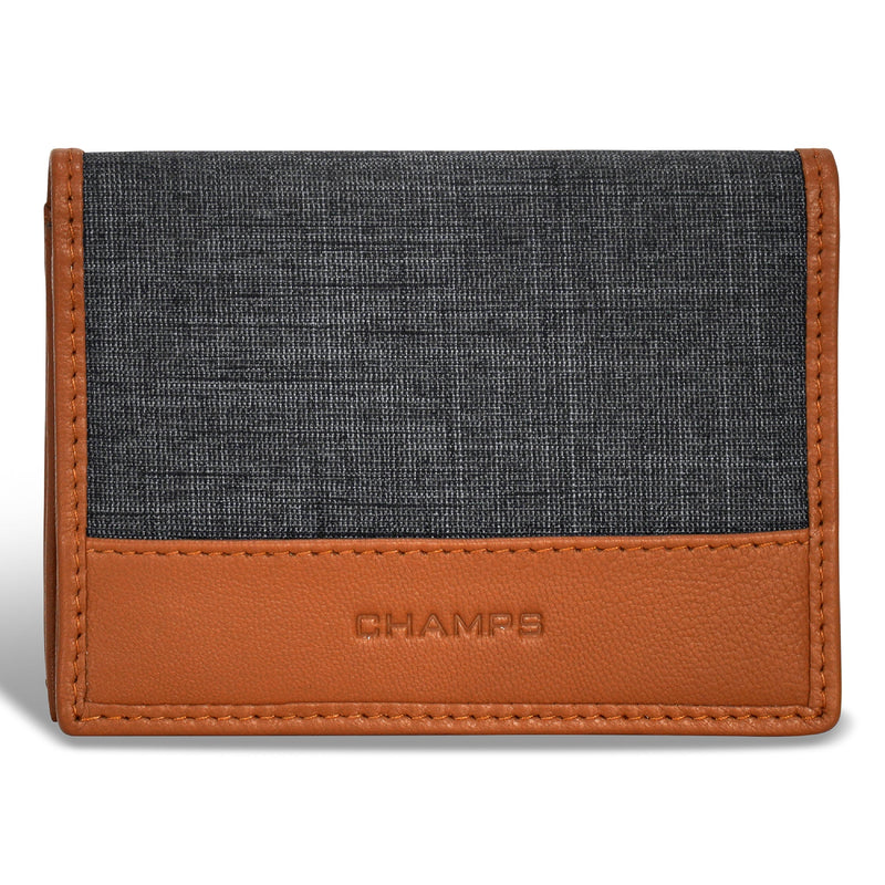 Champs Denim Leather Cardholder