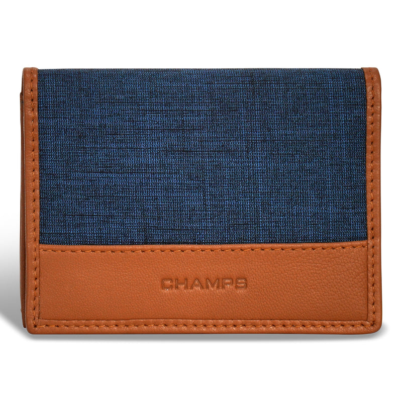 Champs Denim Leather Cardholder