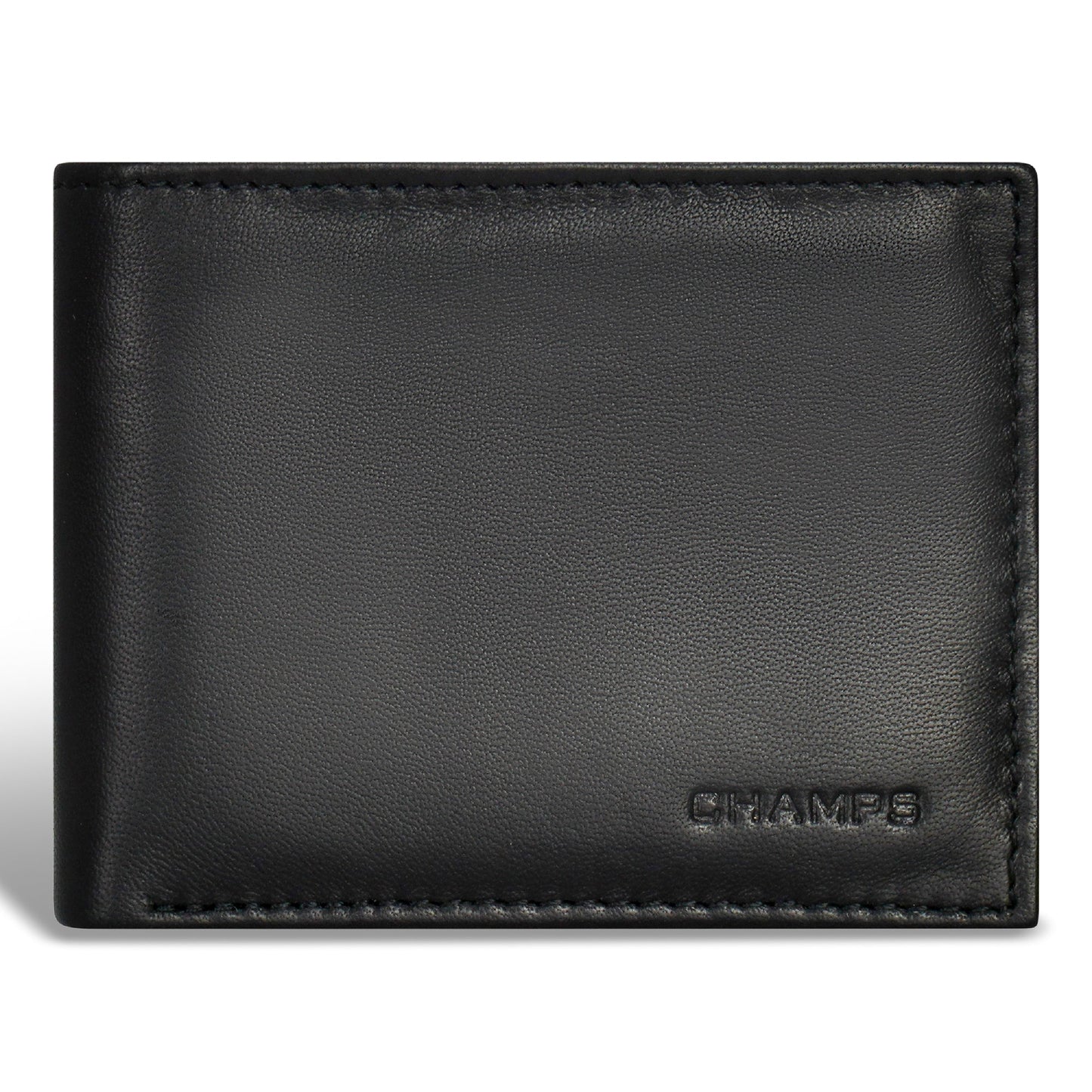 Champs Classic Leather Bi-Fold Wallet