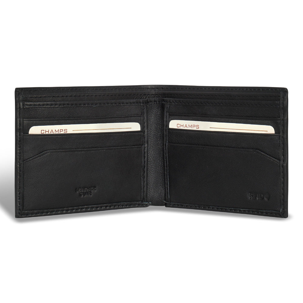 Champs Classic Leather Bi-Fold Wallet