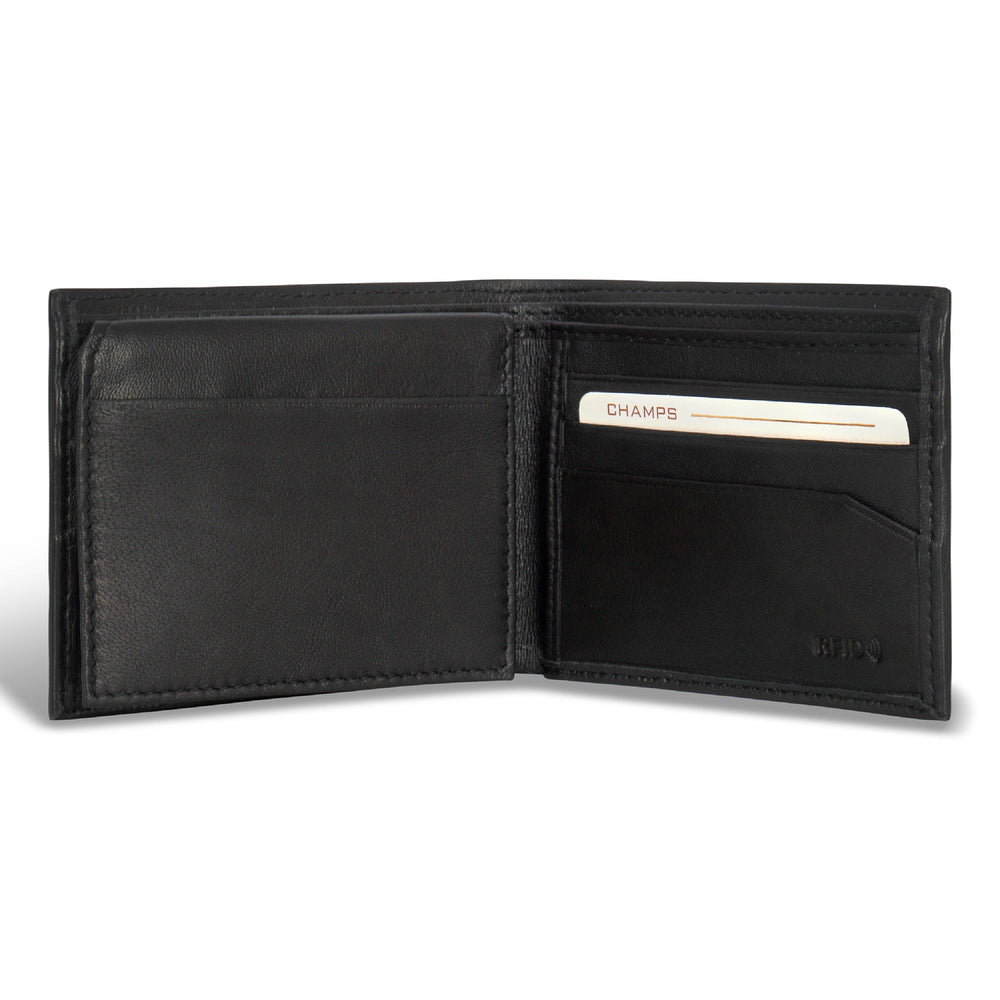 Champs Classic Leather Top-Wing Wallet
