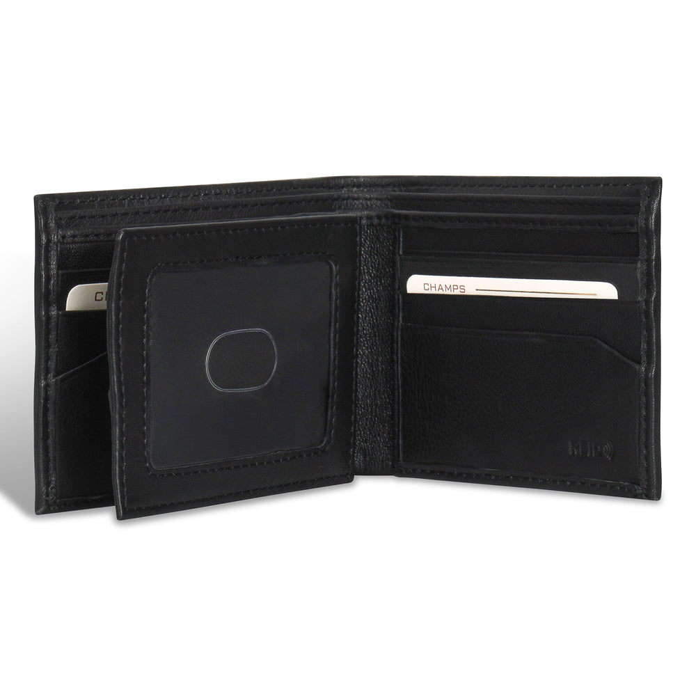 Champs Classic Leather Center-Wing Wallet