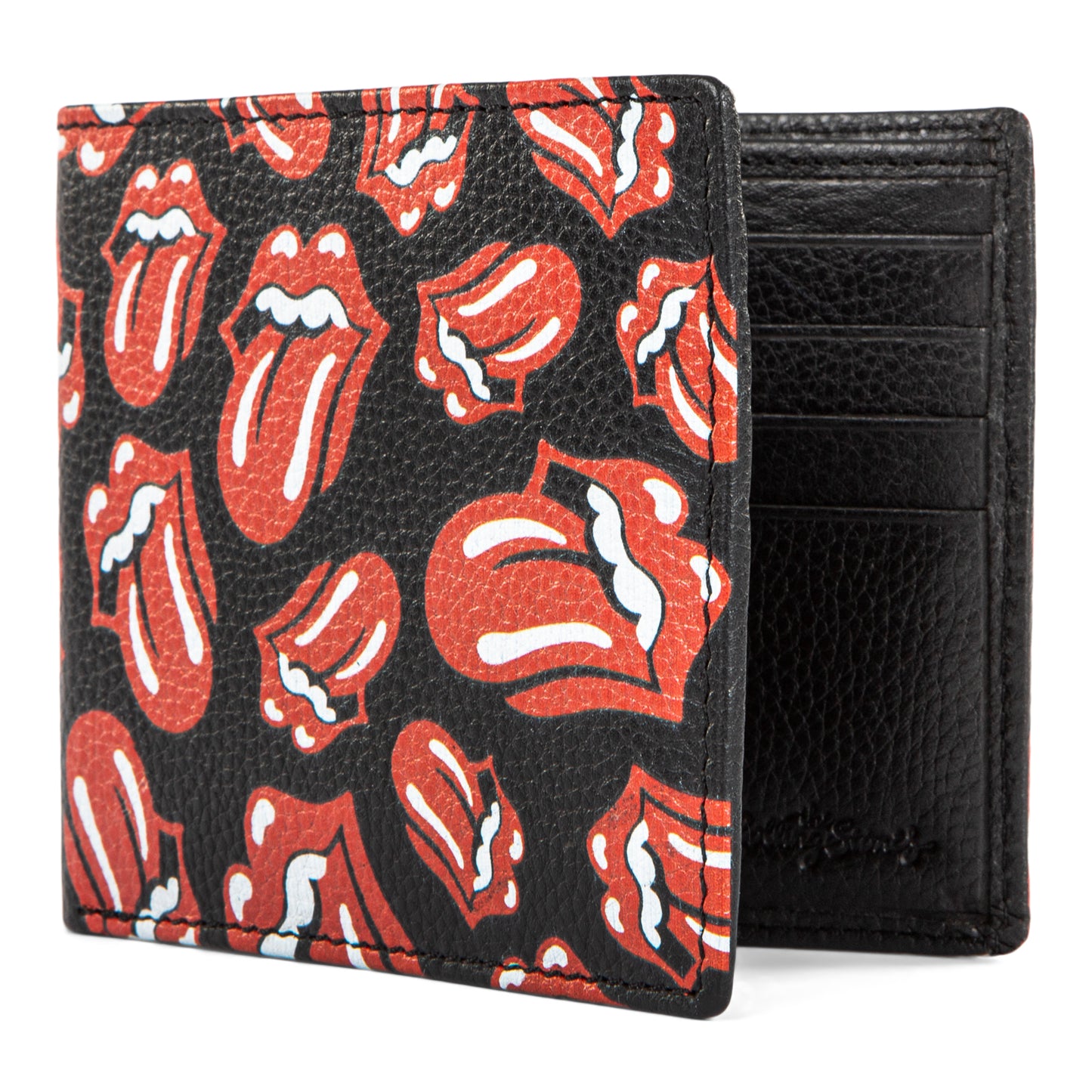 Bugatti, The Rolling Stones, The Watts Ladies, portefeuille zippé