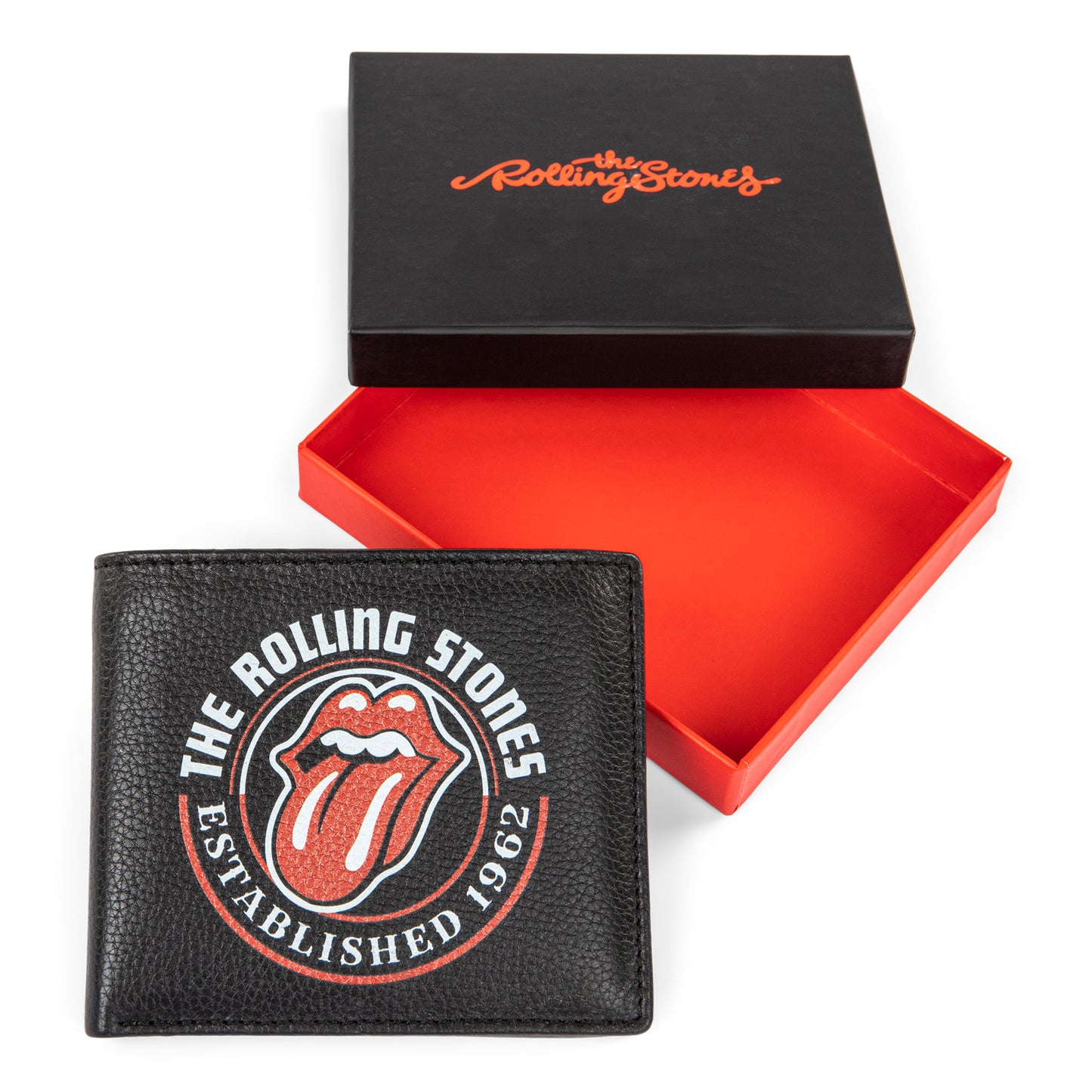 Bugatti, The Rolling Stones, The Watts Ladies, portefeuille zippé