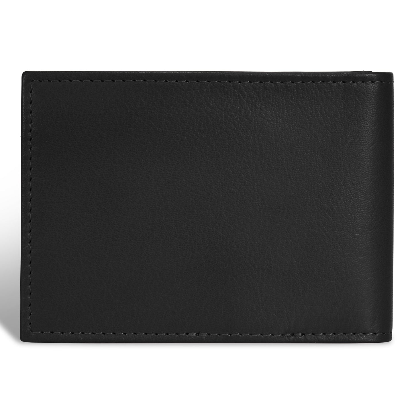 Champs Onyx Leather Bi-Fold Clip Wallet