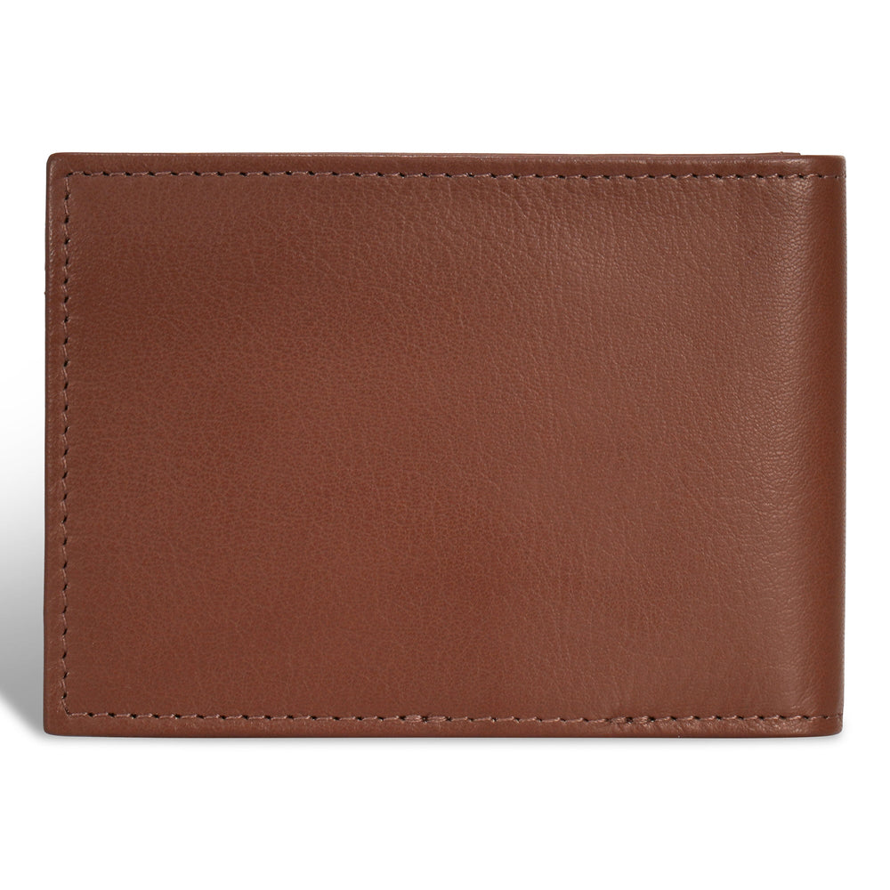 Champs Onyx Leather Bi-Fold Clip Wallet