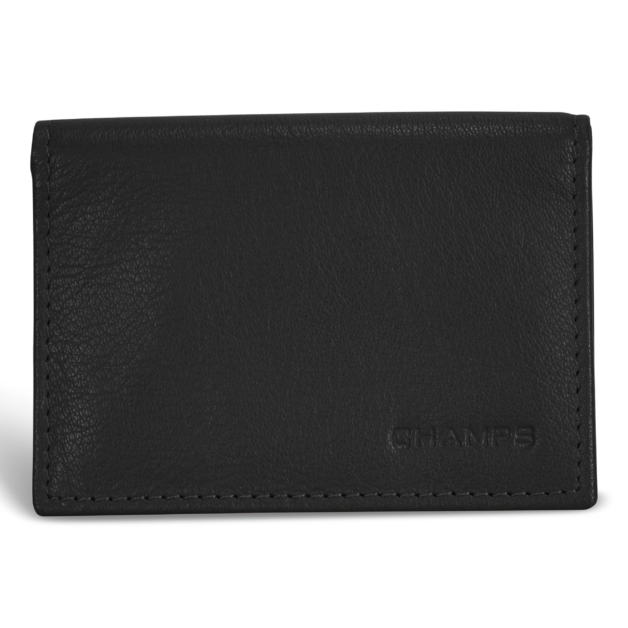 Onyx / Leather Card Case