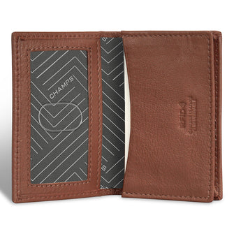 Champs Onyx Étui à cartes en cuir 