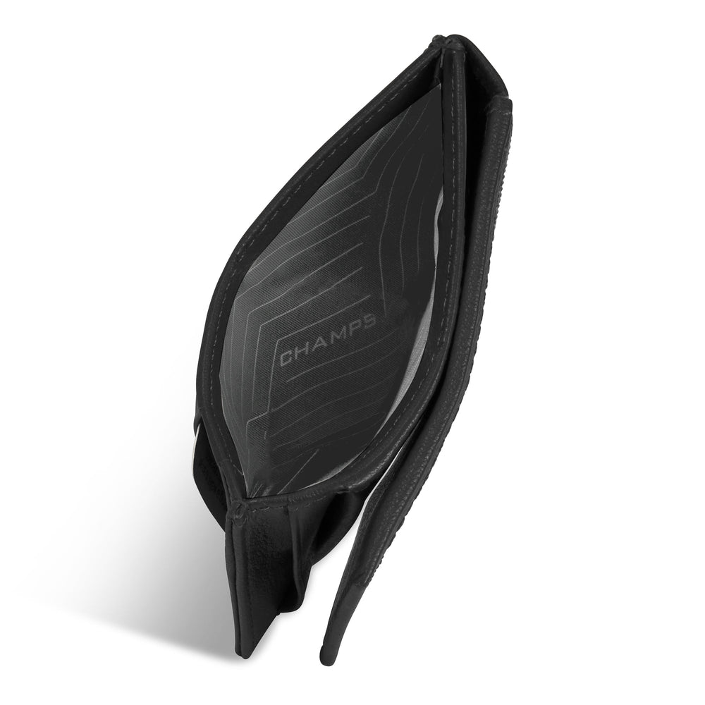 Champs Onyx Leather Mag Hybrid Card Holder