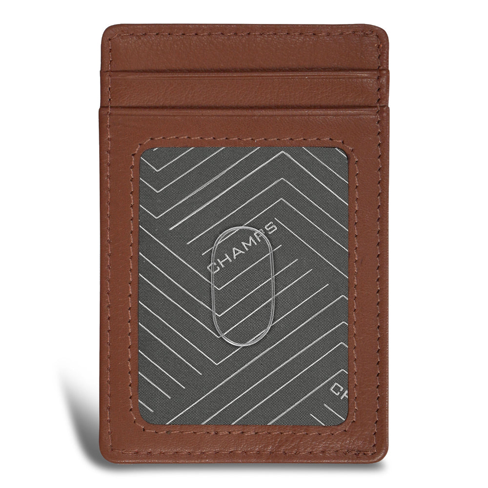 Champs Onyx Leather Access Card Case