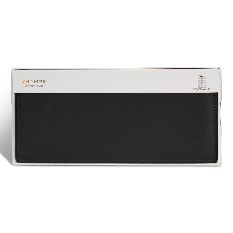 Champs Onyx Portefeuille poitrine en cuir 
