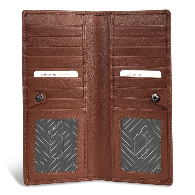 Champs Onyx Portefeuille poitrine en cuir 