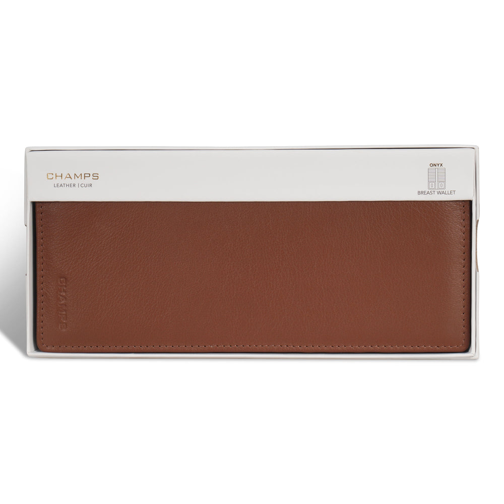Champs Onyx Leather Breast Wallet