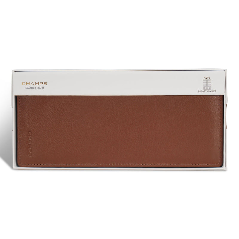 Champs Onyx Portefeuille poitrine en cuir 