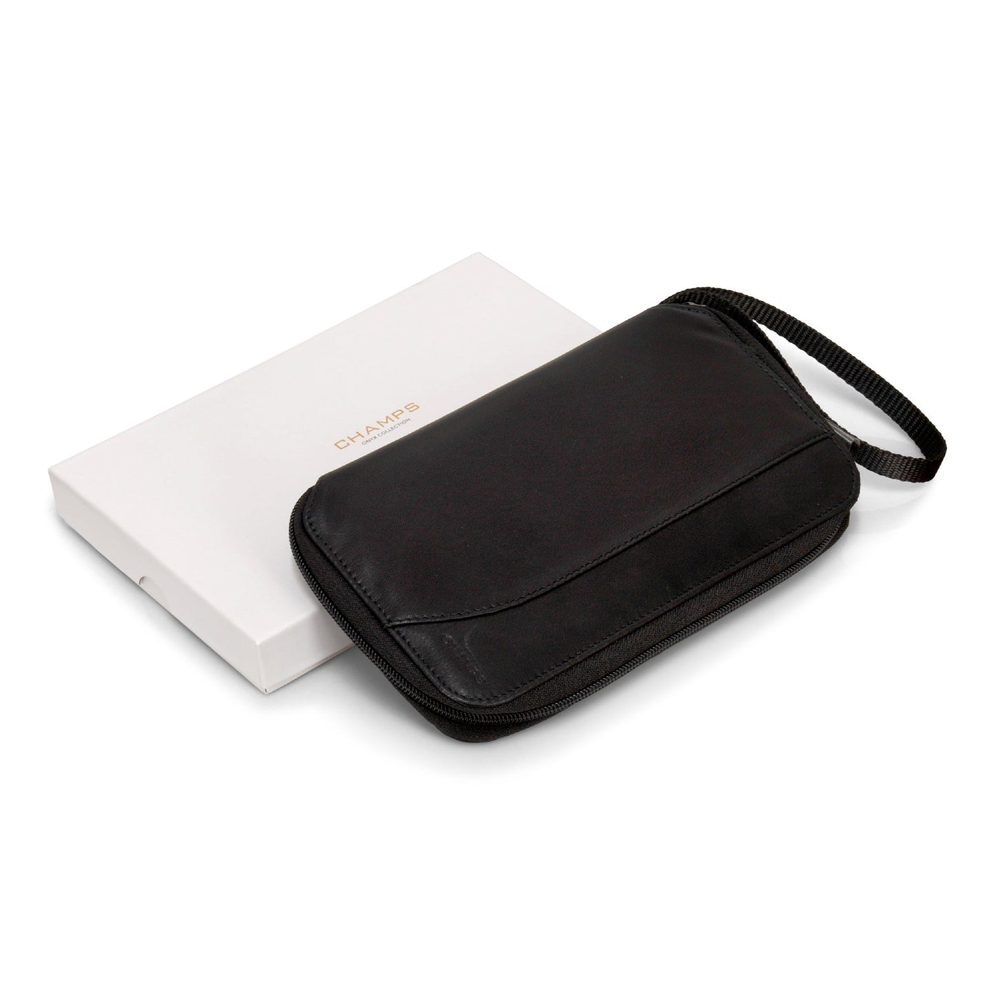 Champs Onyx Leather Multi Passport Case