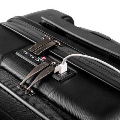Shop Bentley Black Champs Tech 2-Piece Luggage Set in Canada at only $349.99 12th look