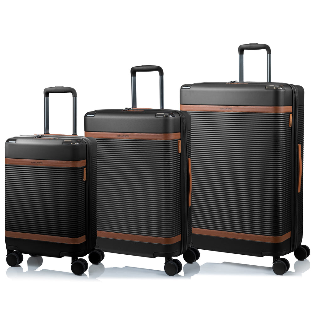 Champs Vintage III 3-Piece Luggage Set