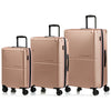 Champs Earth 3-Piece Luggage Set