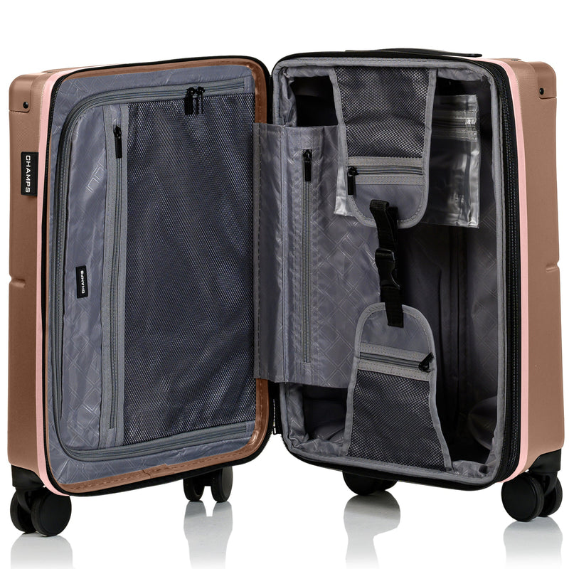 
        Shop Bentley Champagne Champs Earth 3-Piece Luggage Set in Canada at only $349.99 66th look
      