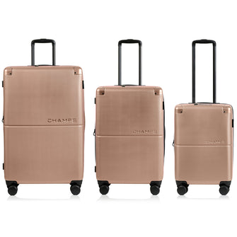 Champs Earth 3-Piece Luggage Set