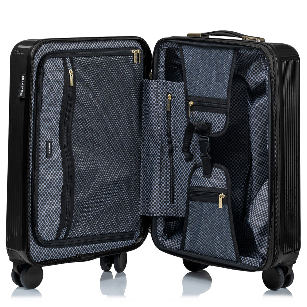 Champs Luxe 3-Piece Luggage Set